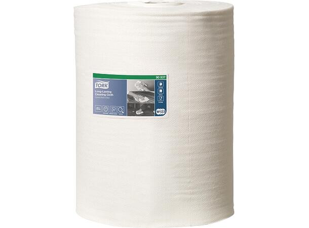 Klut TORK Premium W1/2/3 114m hvit (300) Slitesterk allsidig allbruksklut 